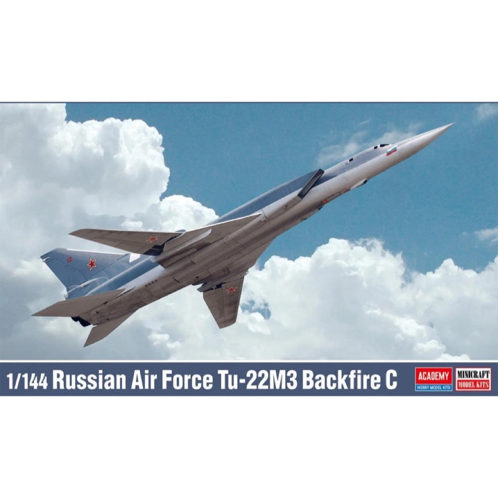 Backfire Blitz: Academy's Russian Tu-22M3 in 1/144 Scale! Fly the Legend!