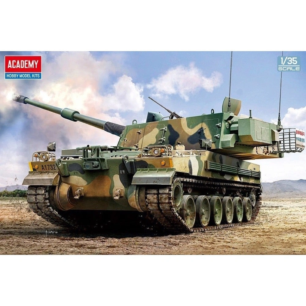 K9A1 Thunder! 1/35 ROK Army's Mighty Howitzer Ready for Your Shelf!